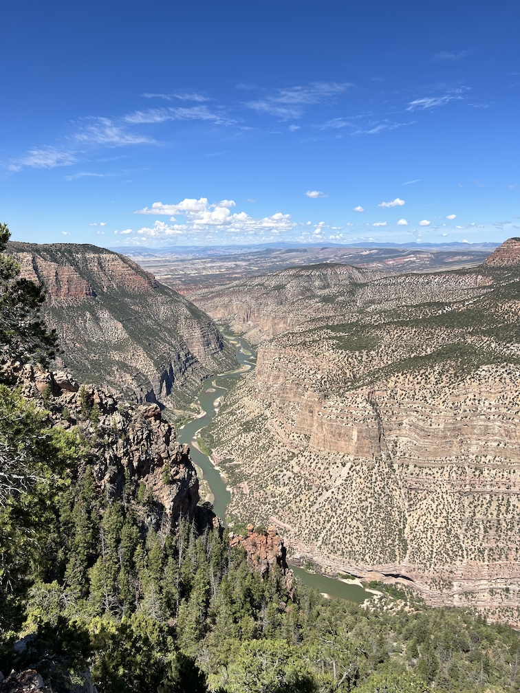 Dinosaur National Monument Canyon Area